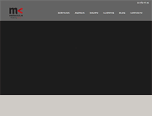 Tablet Screenshot of mediaclick.es